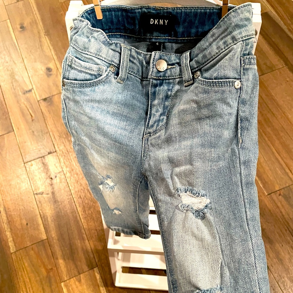 Toddler DKNY crop jeans